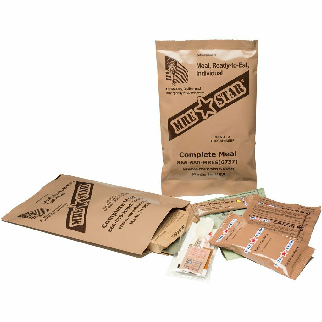 US Military MRE's Meals Ready to Eat - You Pick Menu -