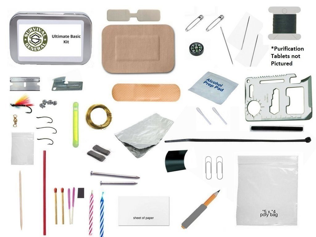 Survival General Pocket Tin Survival Kit