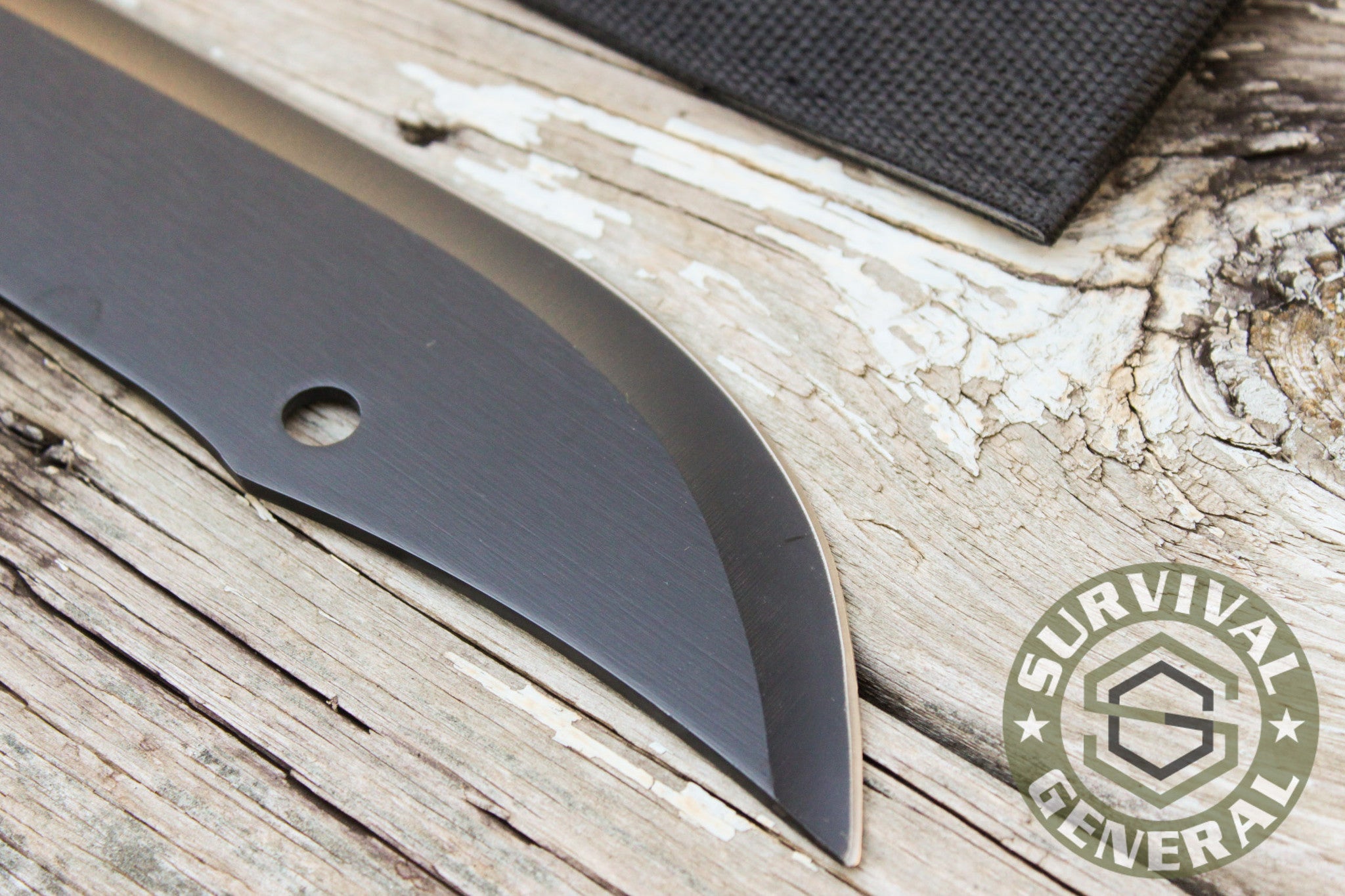 20" Black Machete Knife with Sheath