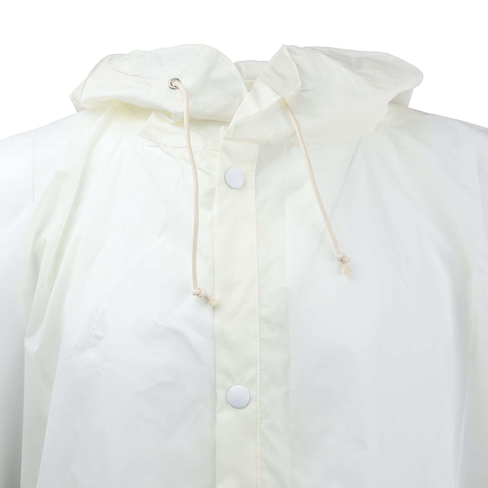NEW White Swiss Army Snow Rain Poncho Waterproof