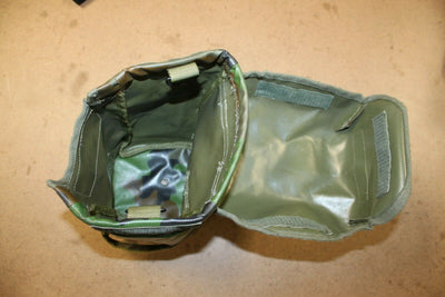 Authentic Military Polish Army Pack Gas Mask Bag Tool Camera Sack Camo Pouch