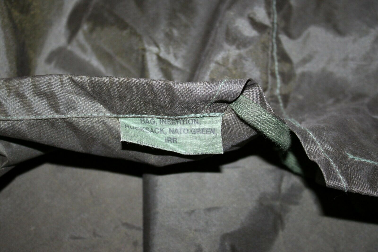 Large Military Insert Rucksack Liner Side Pouch Laundry Bag Sleeping NATO Euro