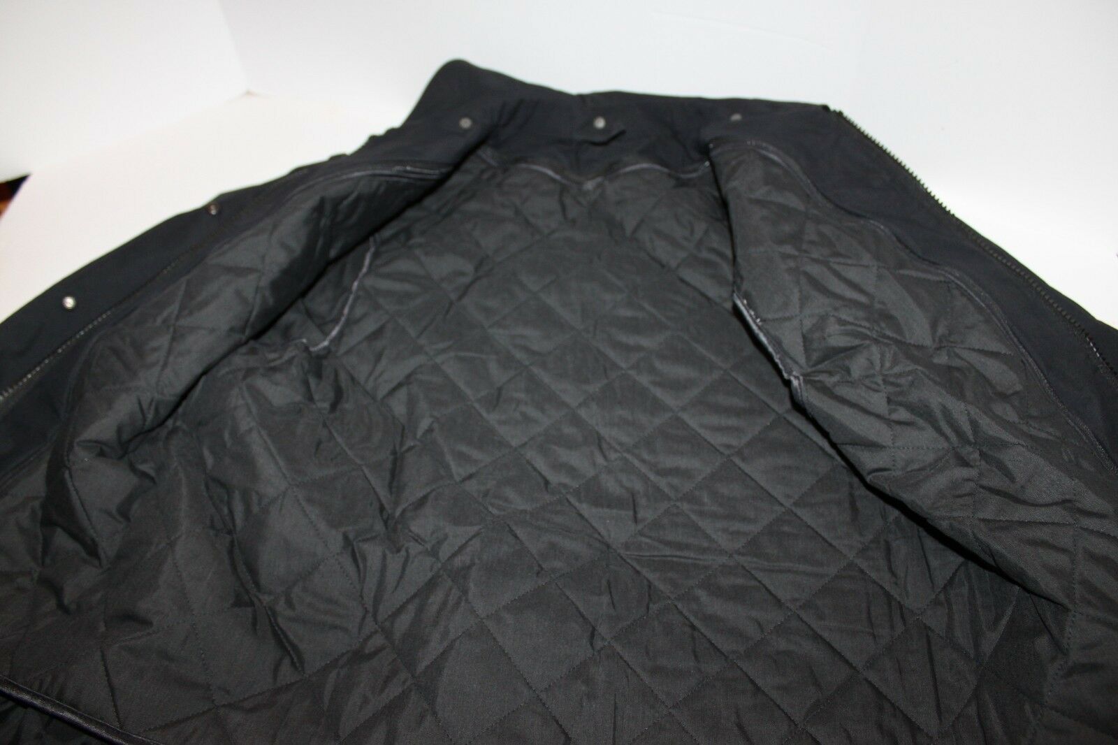 UK Police Black Lined Rain Jacket Gortex Waterproof Coat Men's X-Small Ladies