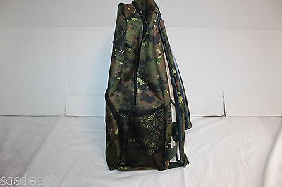 Neon Green Digital Camo Backpack ESKY 4 Pocket Military Style Bag