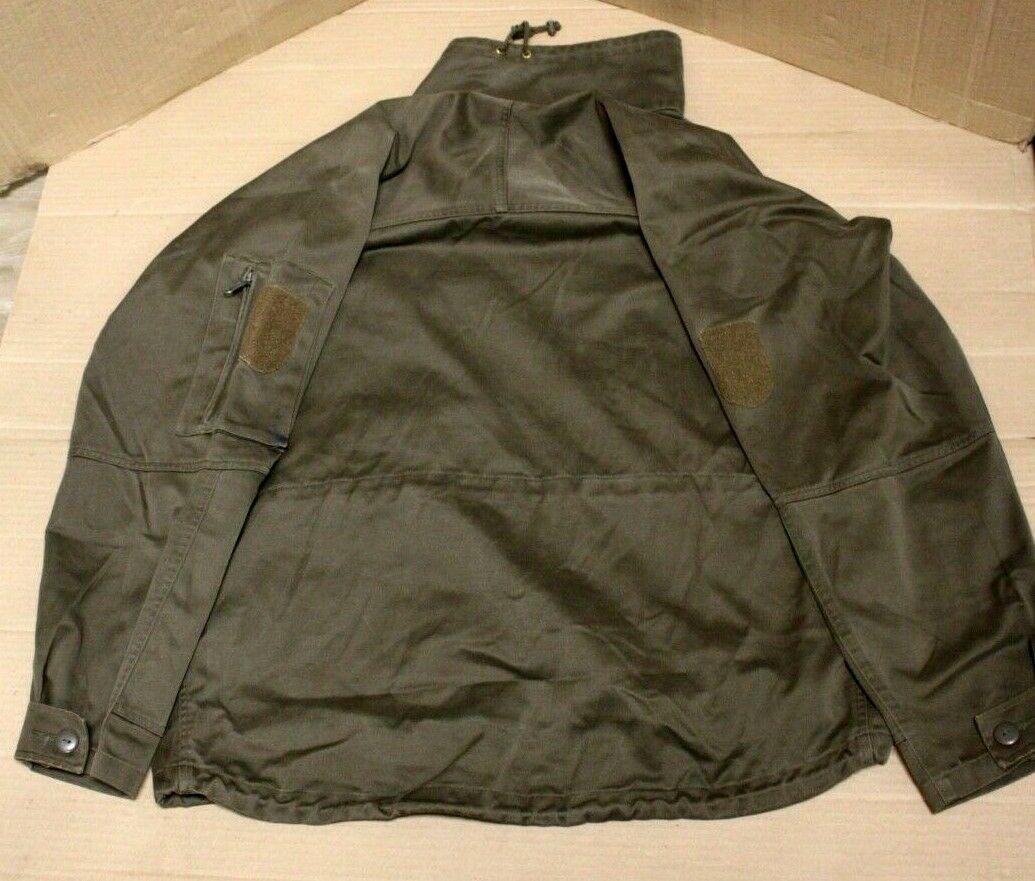 Used Austrian Army Military Jacket Surplus OD Green LARGE