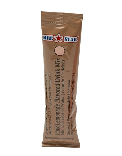6 pk MRE Power Stick Powdered Drink Mix w/Vitamin C Electrolytes-Assorted Flavors