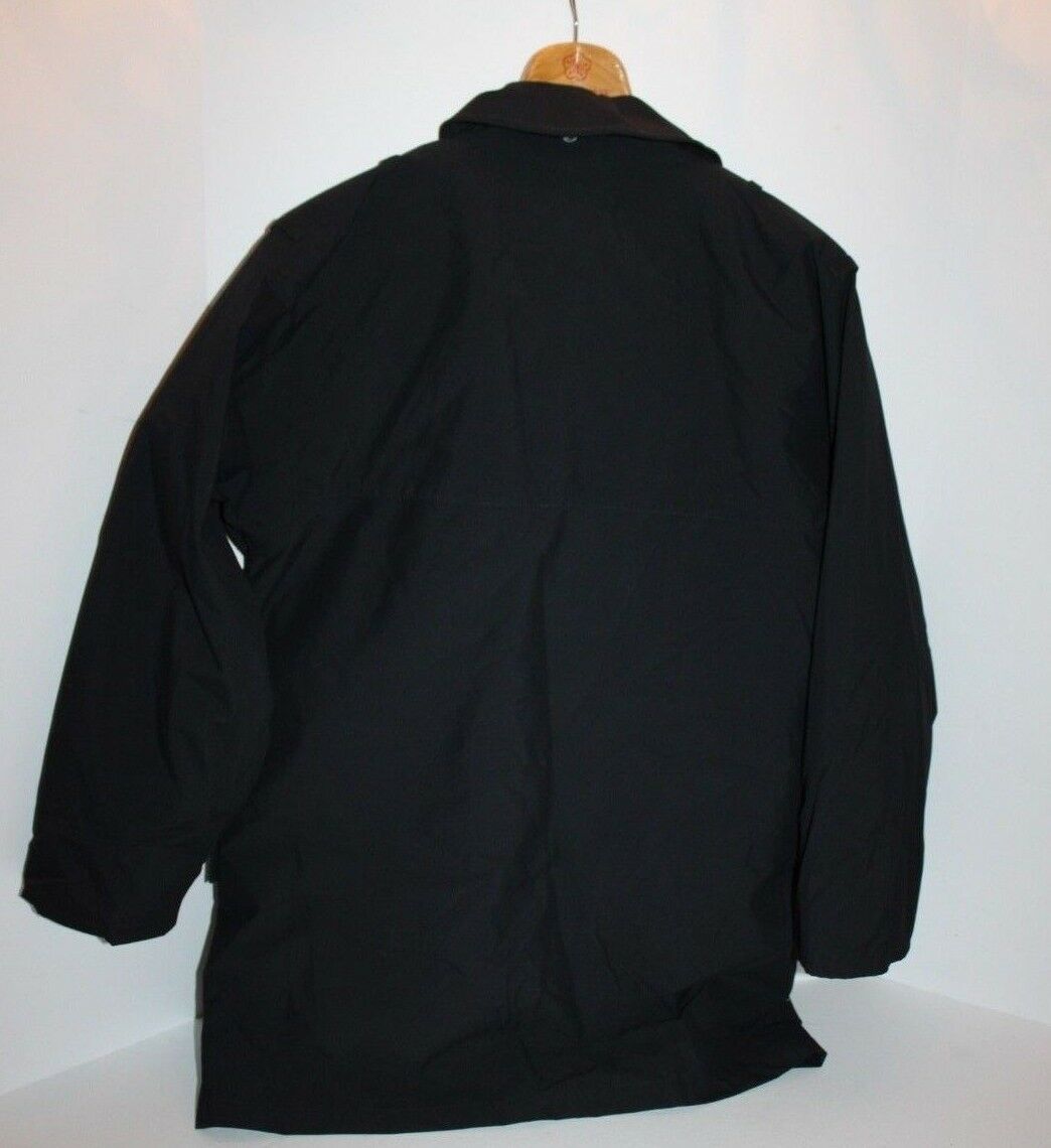 UK Police Black Lined Rain Jacket Gortex Waterproof Coat Men's X-Small Ladies