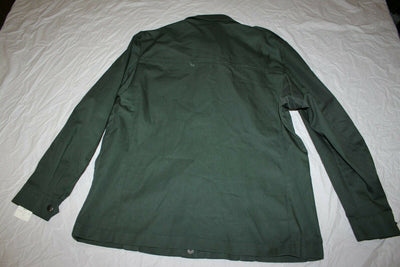 German Military Firmen NR 517 Button Zipper Shirt Ranger Officer Green Euro Top