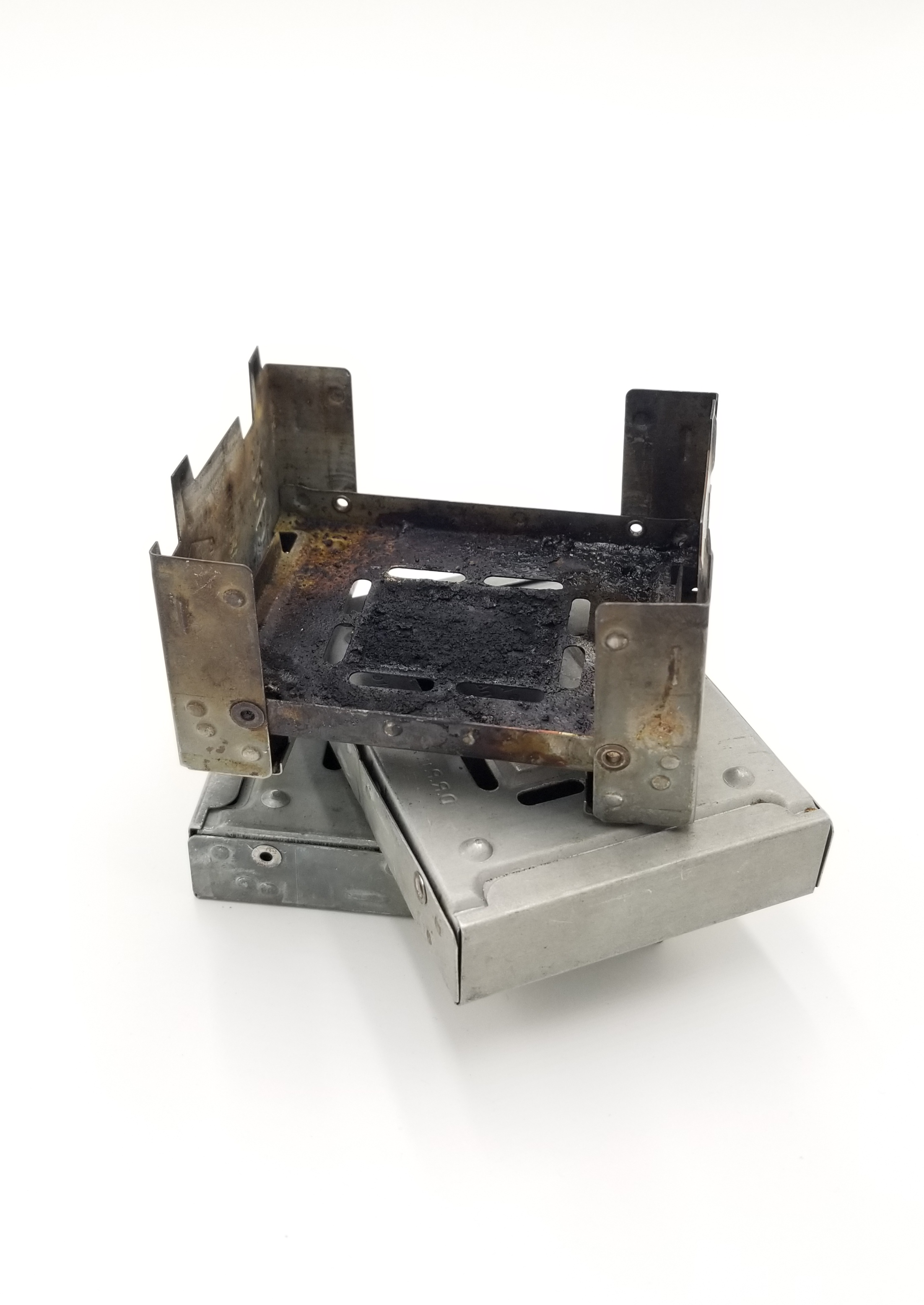 German Esbit Pocket Folding Stove Outdoor Survival Kit Cooking Camping Emergency