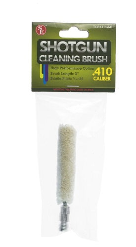 3" Cotton .410 Caliber Shotgun Cleaning Brush