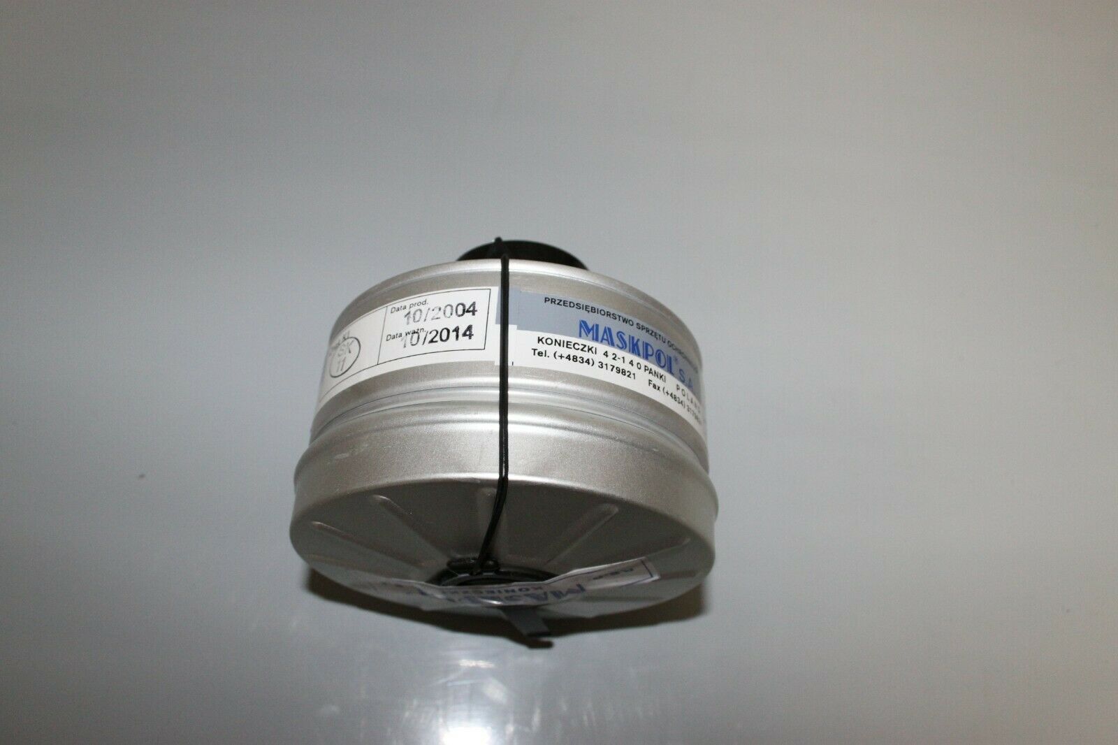 MASKPOL Gas Mask Filter 40mm Nato Filter for Israeli MP5 Respirator Canister NEW