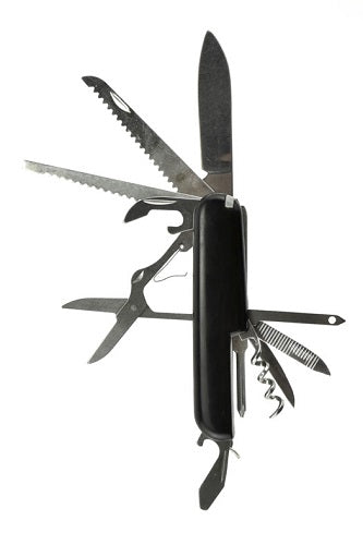 SE 16-in-1 Pocket Knife Tool Stainless Steel Multi-Functional Camping Hiking