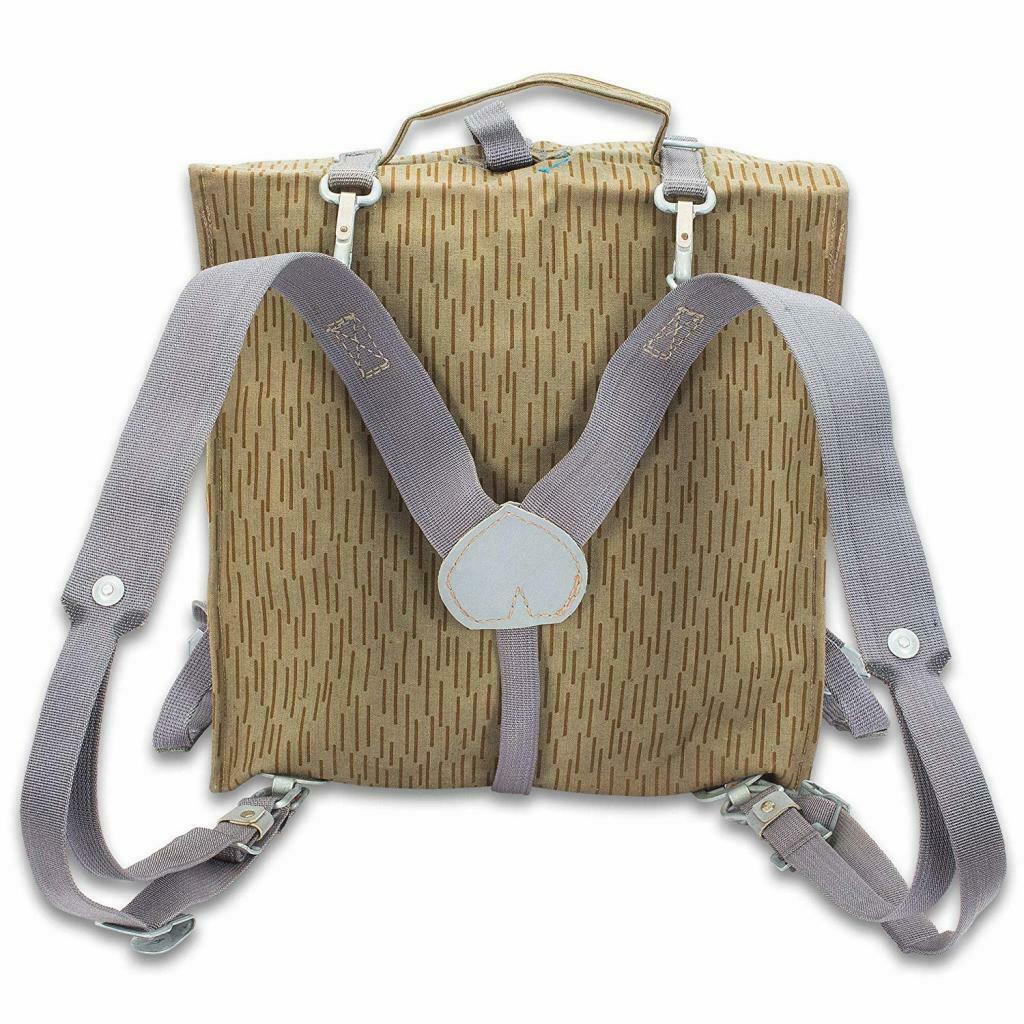 Genuine East German Army Military Rucksack Pack DDR NVA Raindrop Camo Backpack