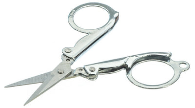 3.5" Folding Scissors Emergency Pocket Travel Stainless Steel Craft First Aid