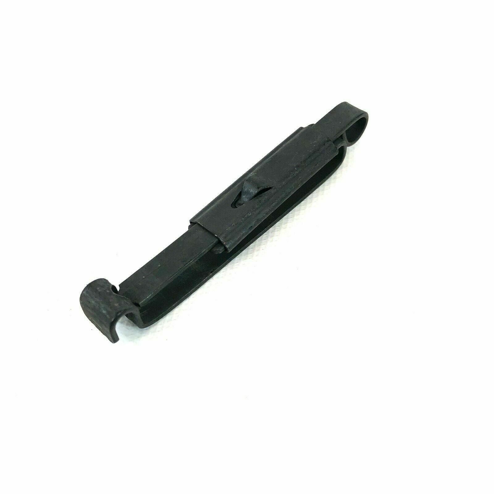 (2) Black Metal USGI Alice Clips Military Belt Keeper Slides for Pouches US