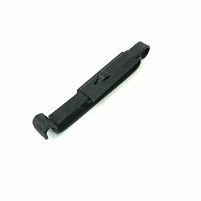 (2) Black Metal USGI Alice Clips Military Belt Keeper Slides for Pouches US