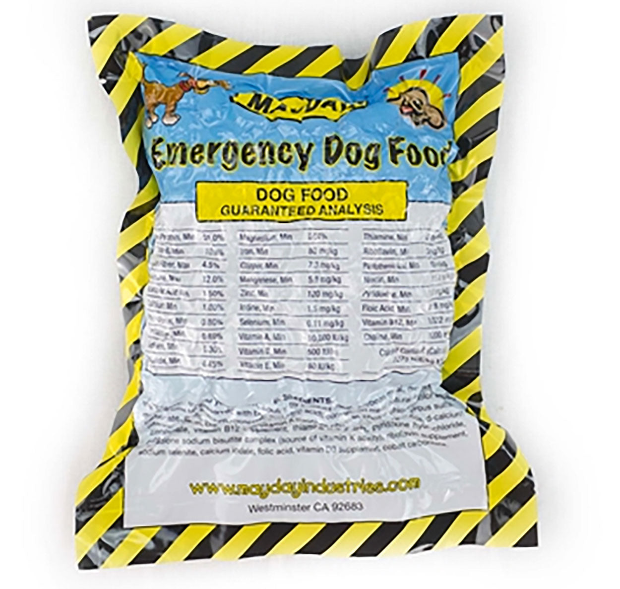 Emergency Survival Dog Food 8oz Five Year Shelf Life