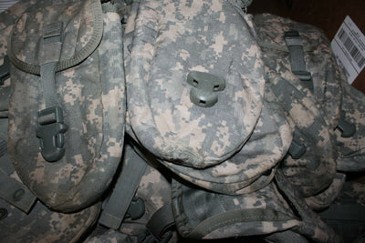 (2) MOLLE Entrenching Tool E-Tool Carrier Pouch ACU Camo First Aid Fanny Pack USA