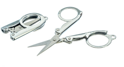 3.5" Folding Scissors Emergency Pocket Travel Stainless Steel Craft First Aid