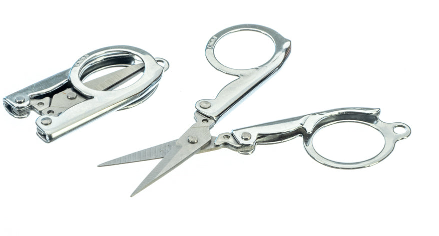 3.5 Folding Scissors Emergency Pocket Travel Stainless Steel