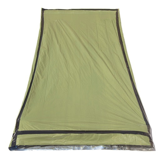 84"x36" Reusable Bivy Sleeping Bag Army Green Lightweight Durable