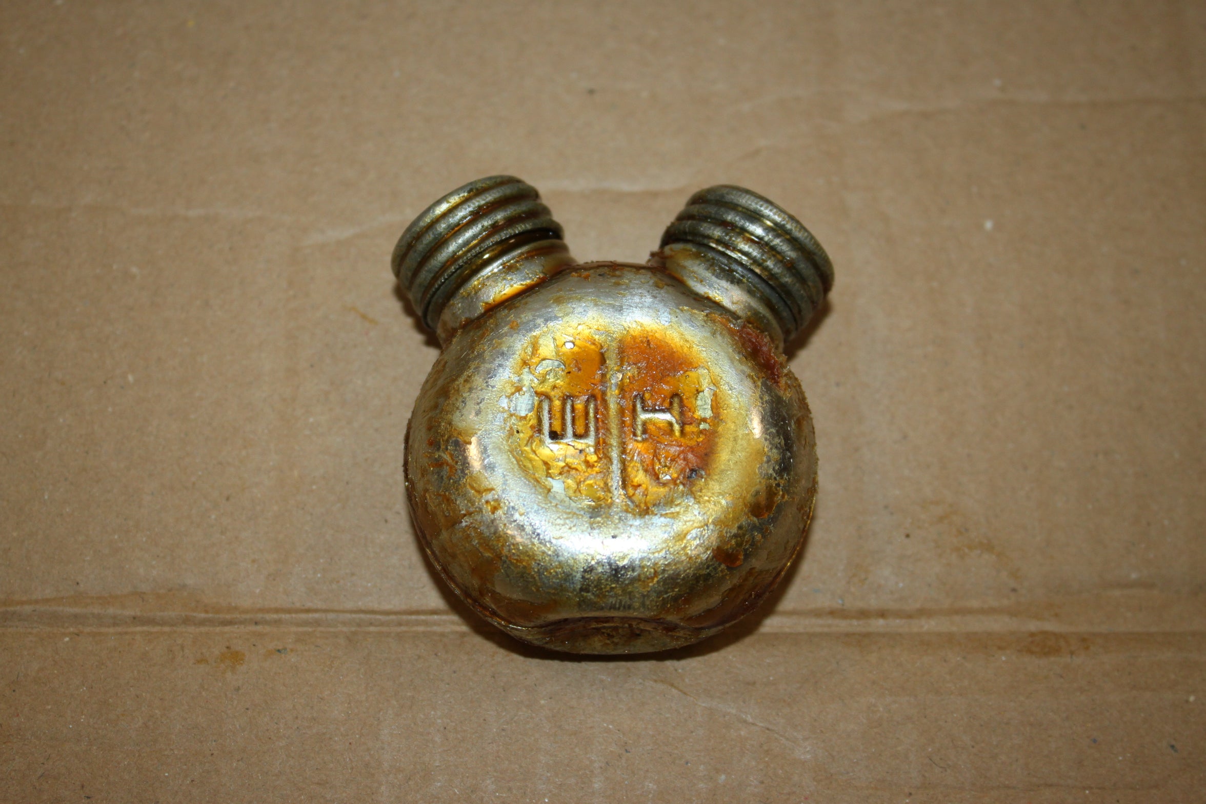 USSR Soviet Army Double Compartment Oiler