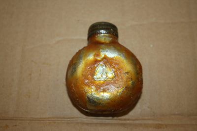 USSR Soviet Army Mosin Nagant Rifle Cleaning Single One Cell Oiler Nagan Round Oil Can Bottle Izhevsk Triangle Arrow Stamp Izhevskiy