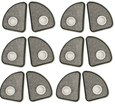 6 Sets of MP-4 Gas Mask Cartridge Replacement MP-4 Polish Filter