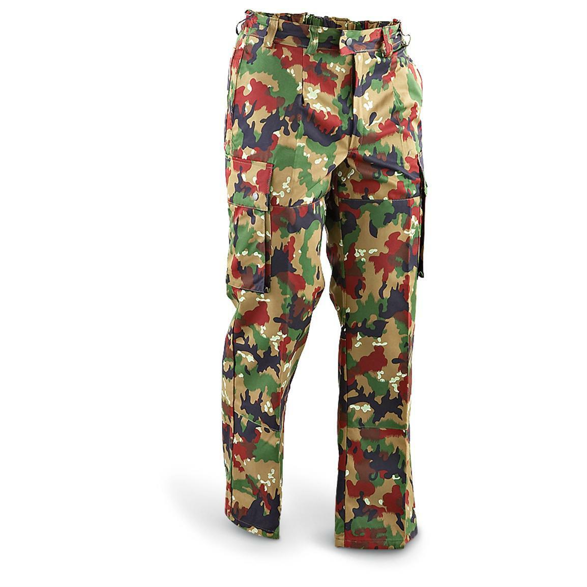 Swiss M83 Alpenflage Camo Field Pants
