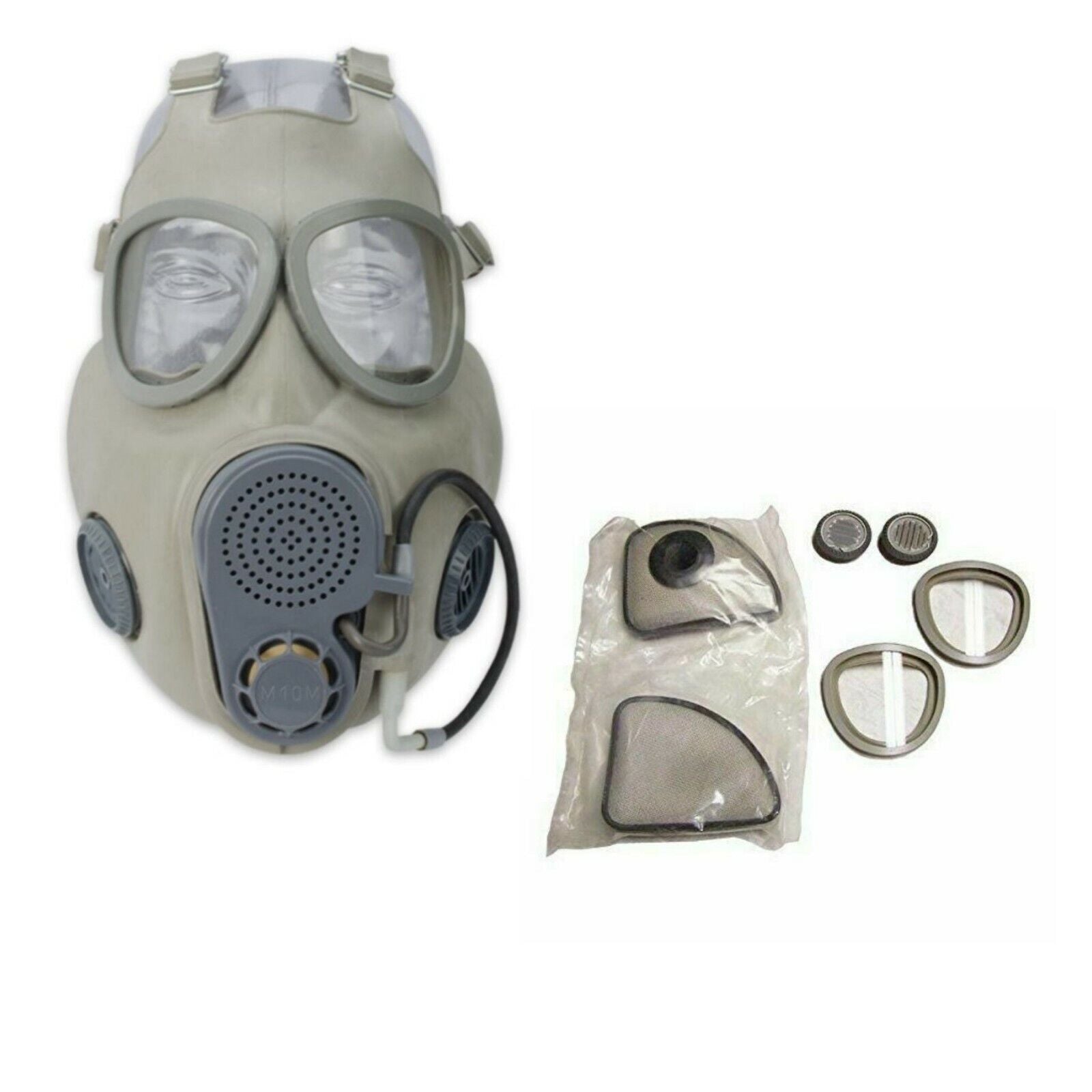 CZECH GAS MASK M10M MASK ONLY TO COMPLETE SET