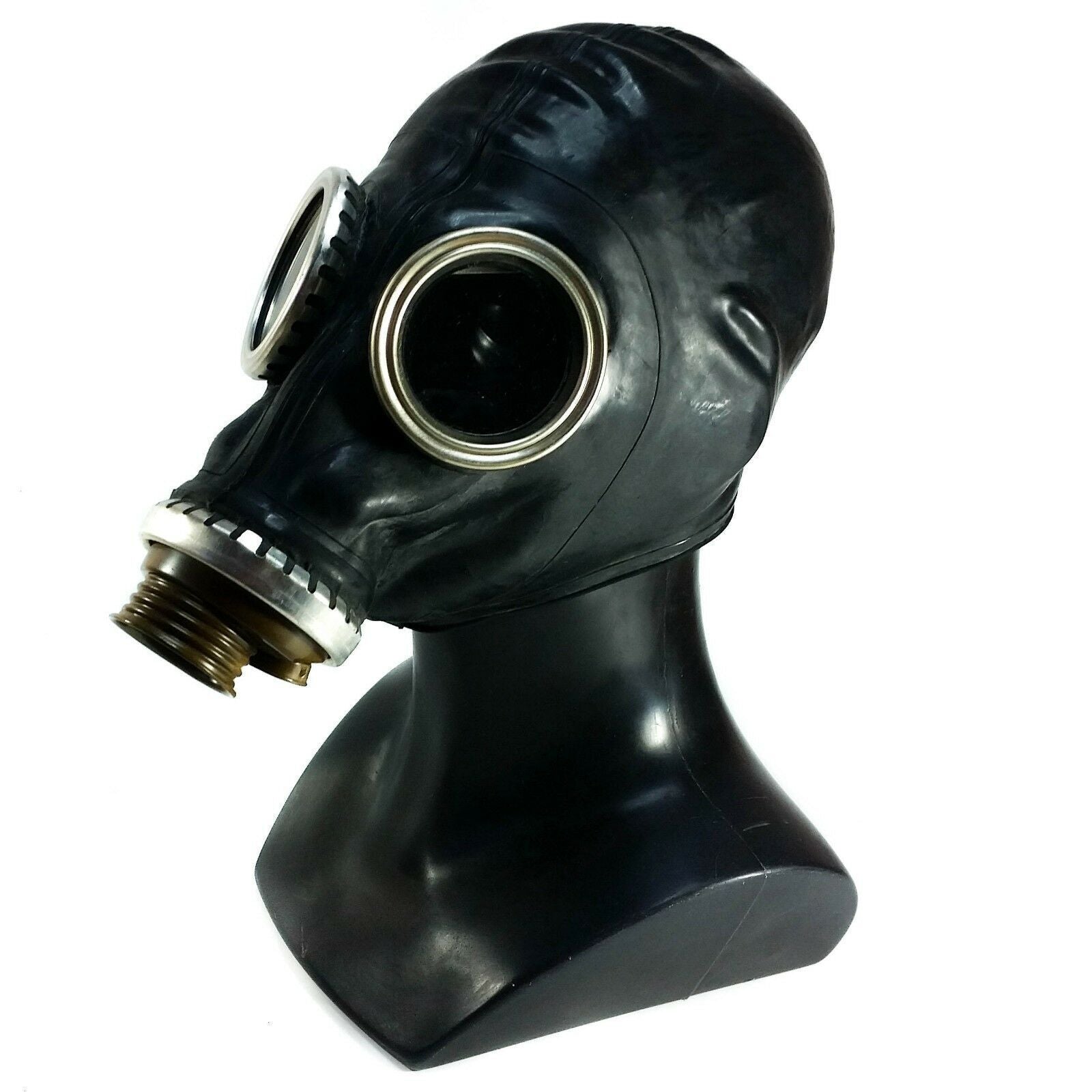 Black Soviet Russian Military Gas Mask GP-5 NBC NVA