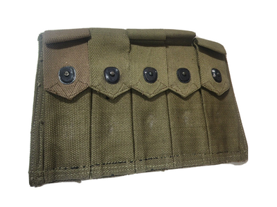 US WWII GI Thompson 5 Pocket Magazine Pouch