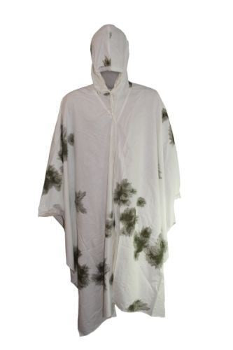 German Military Style Snow Poncho