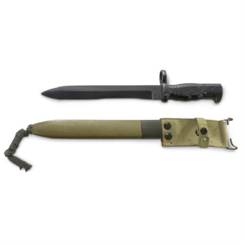 Spanish M58 Cetme Rifle Bayonet w/ Scabbard