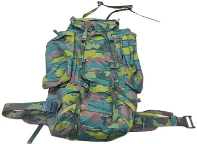 Belgian Military Jigsaw Camo 110 Liter Backpack