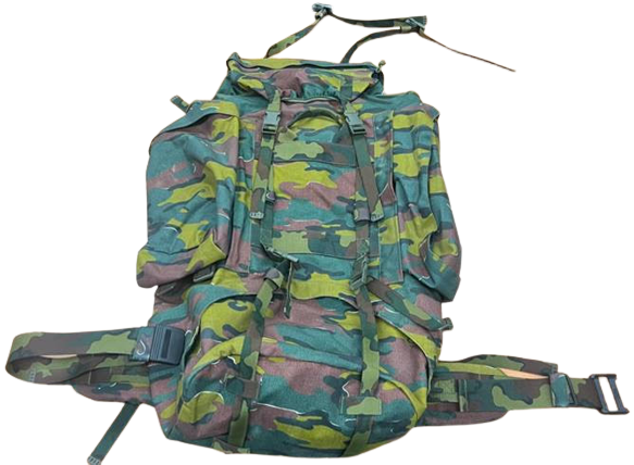 Belgian Military Jigsaw Camo 110 Liter Backpack